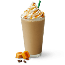 Frozen Caramel Specialty Latte