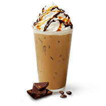 Iced Caramel Mocha Specialty Latte