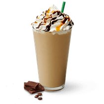 Frozen Caramel Mocha Specialty Latte